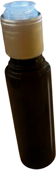 Botellín oscuro de 100ml